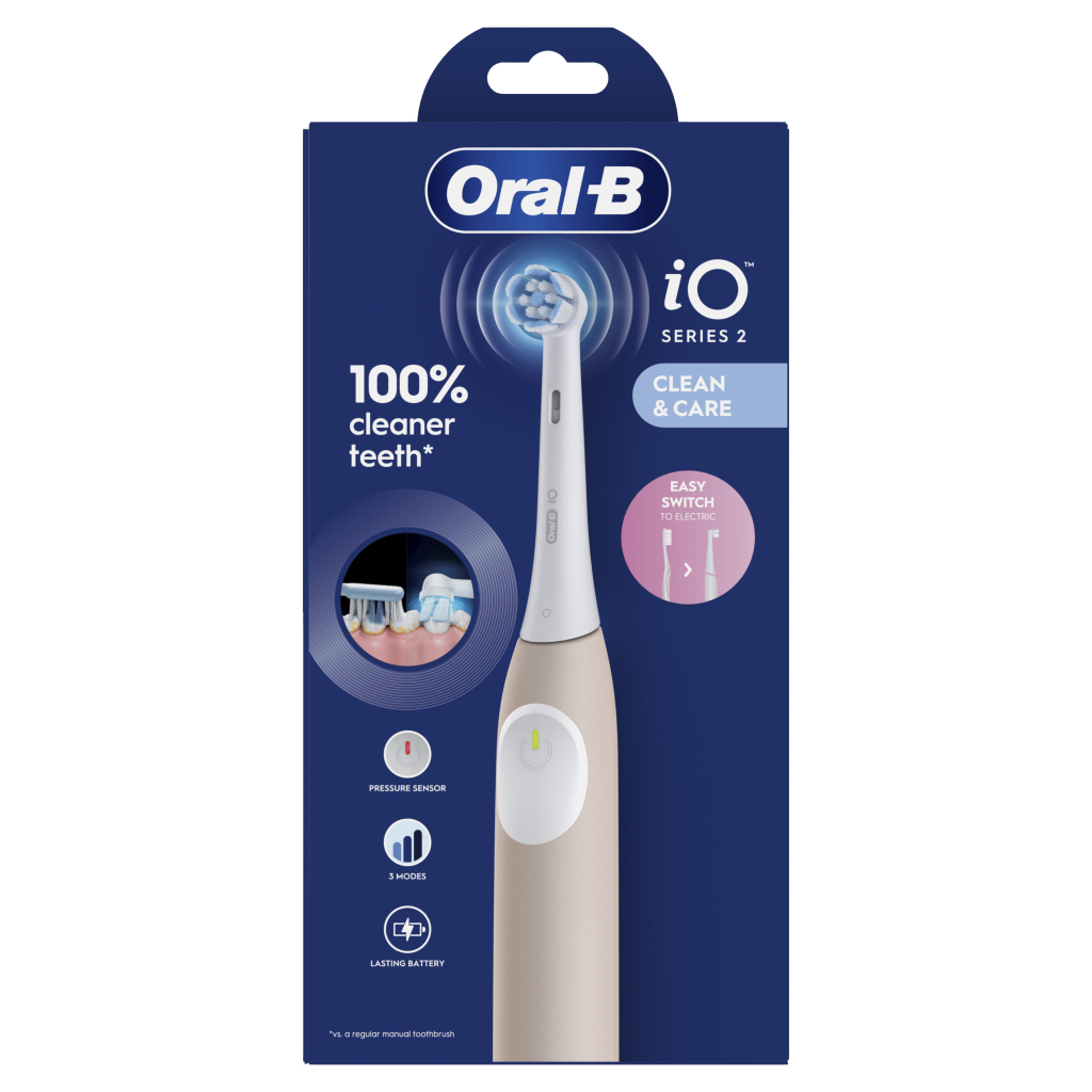 Електрична зубна щітка Oral-B iO2 Series Calm Pink - зображення 7