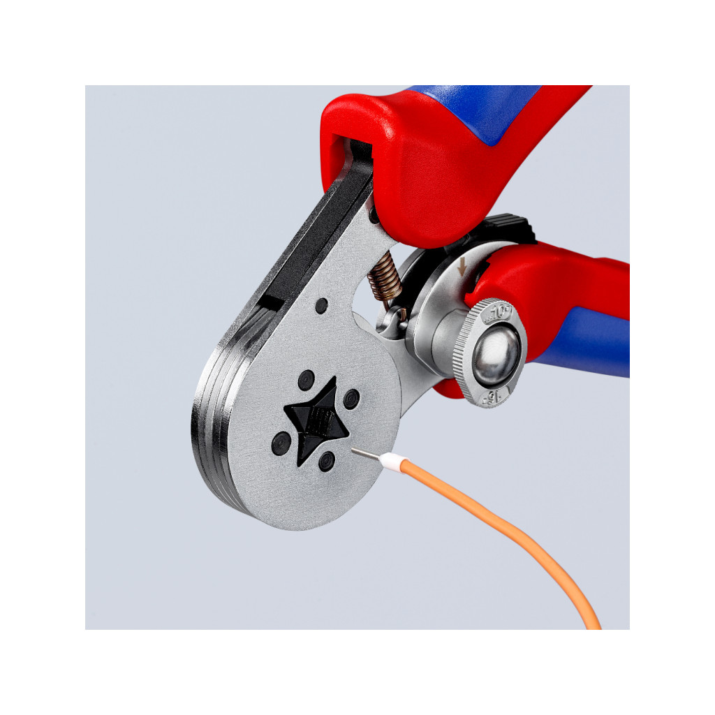 Затиск для клем KNIPEX для контактних гільз, квадратний обжим (97 55 04) - зображення 4