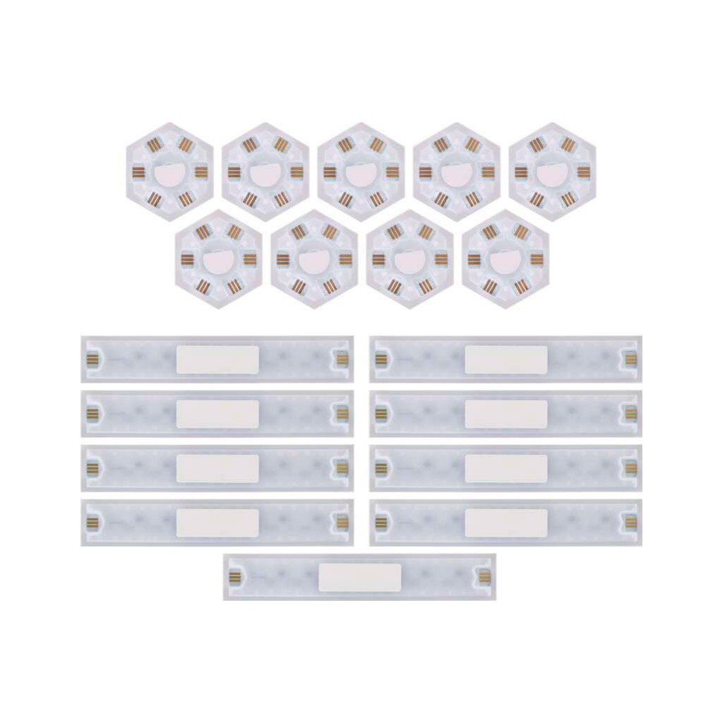 Світильник EMOS ZIW249R LINES 9шт. 34 Вт, RGBIC, WIFI white (ZIW249R) - зображення 6