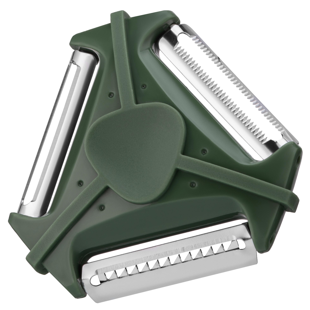 Овочечистка Ardesto Gemini, нержавіюча сталь, пластик, зелений (AR2169PG) - изображение 8