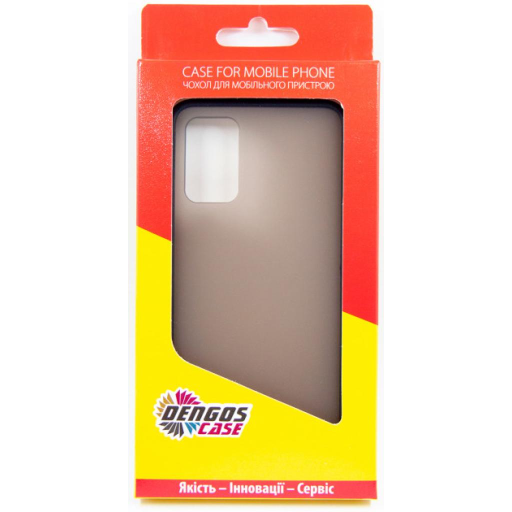 Чохол до мобільного телефона Dengos Matt Samsung Galaxy A02s (A025), black (DG-TPU-MATT-65) - зображення 4