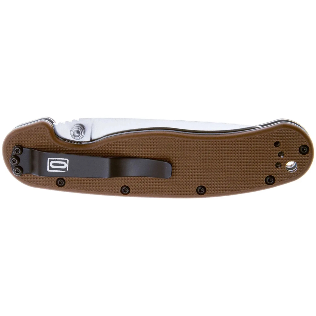 Ніж Ontario Knife RAT I AUS-8 Coyote Brown (ON8848CB) - зображення 4