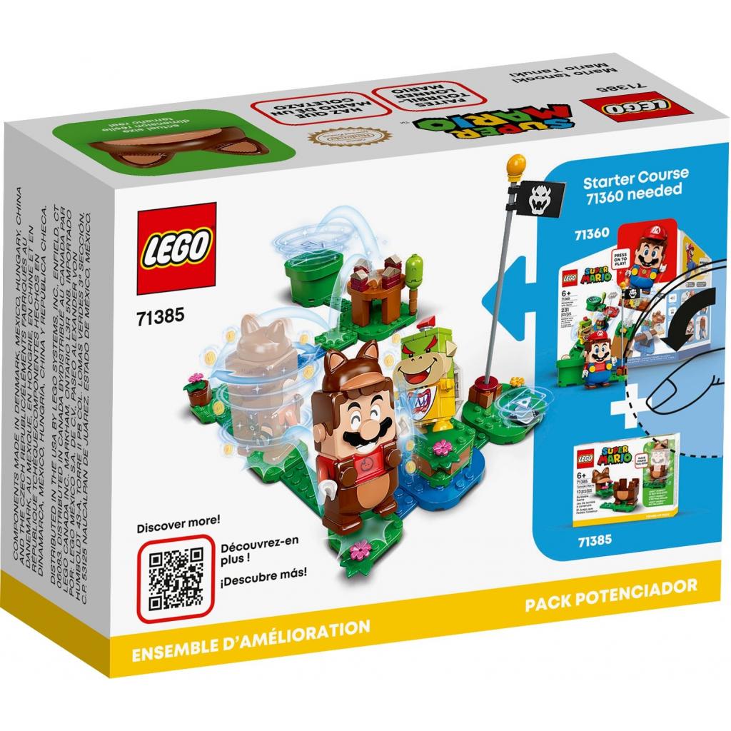 Конструктор LEGO Super Mario Маріо-танукі. Бонусний костюм 13 деталей (71385) - зображення 6
