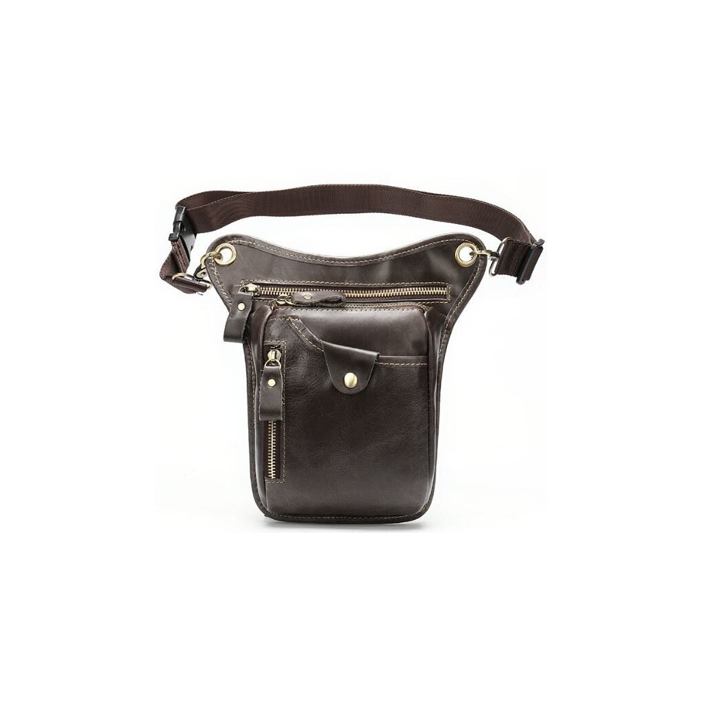 Сумка Vintage На пояс Коричнева (14939) - зображення 1