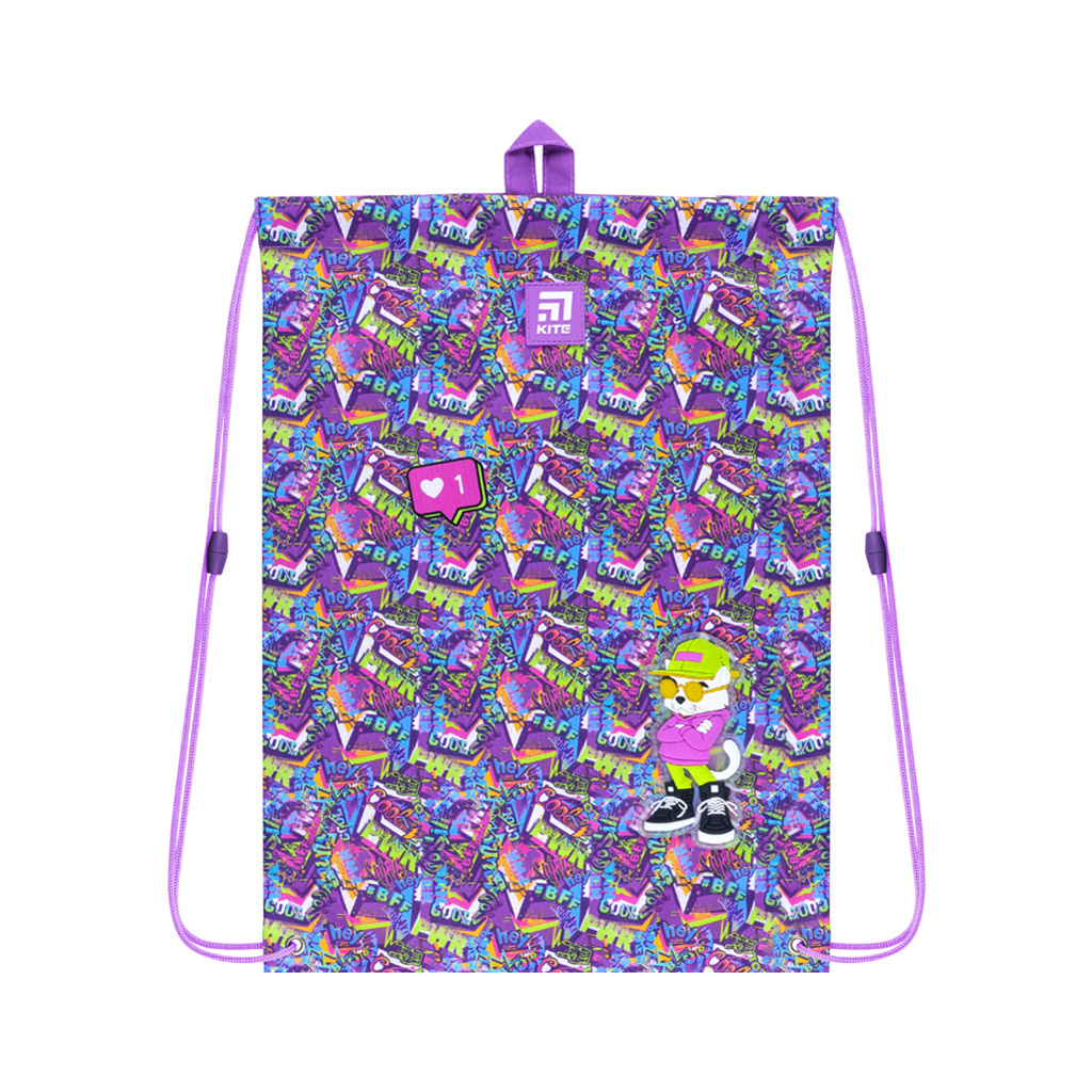 Сумка для взуття Kite Education 600M Chilling Cat (K22-600M-11) - зображення 1