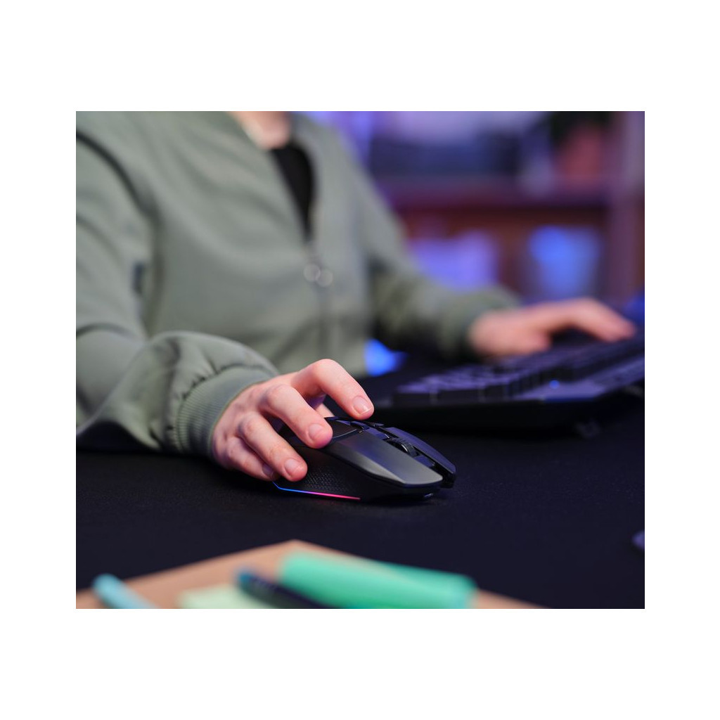 Мишка Trust GXT 110 Felox RGB Wireless Black (25037) - зображення 7