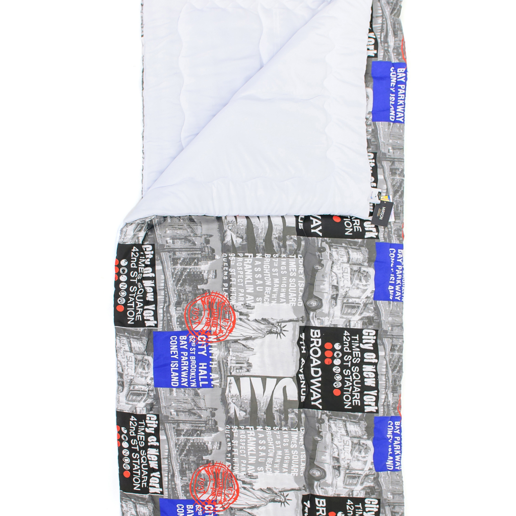 Ковдра MirSon Набір Tencel Зима №3692 Print Line Beatrice + подушка середня 140х205+50х70 (2200004821306) - изображение 5