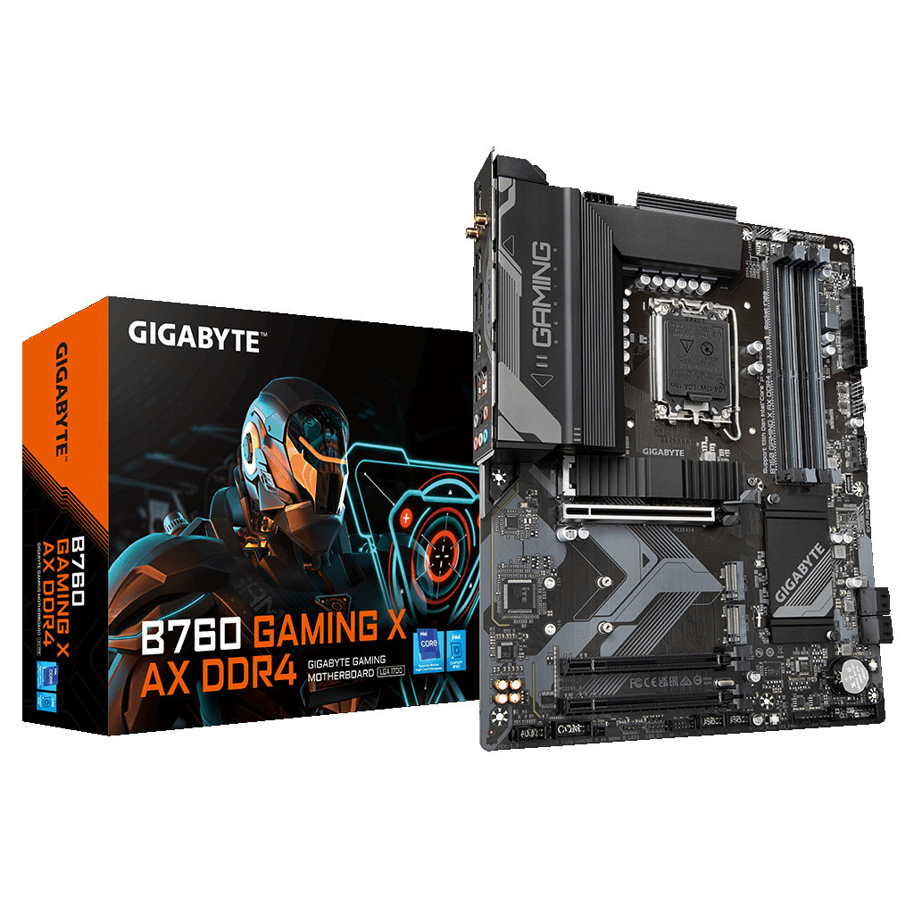 Материнська плата GIGABYTE B760 GAMING X AX DDR4 - зображення 2