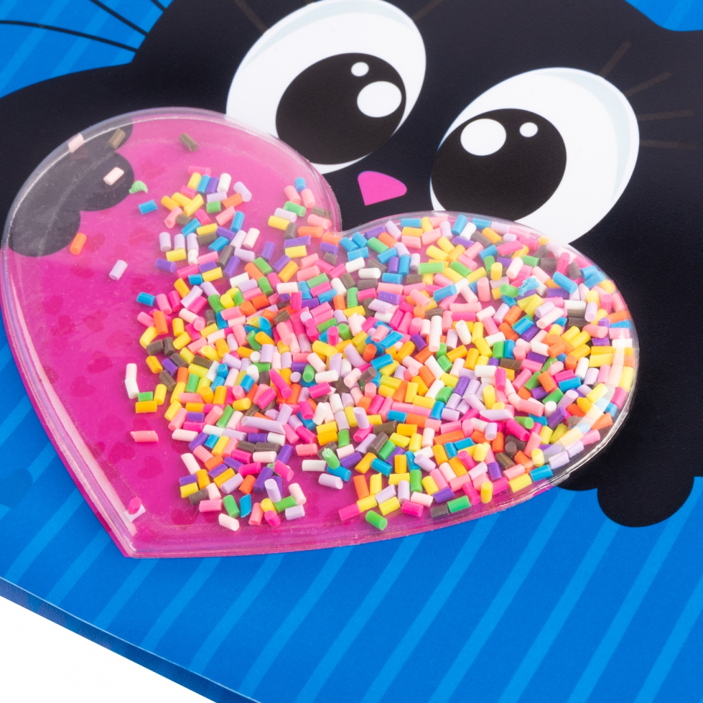 Папка - конверт Yes на блискавцi A4 Meow з бабл (491750) - изображение 3