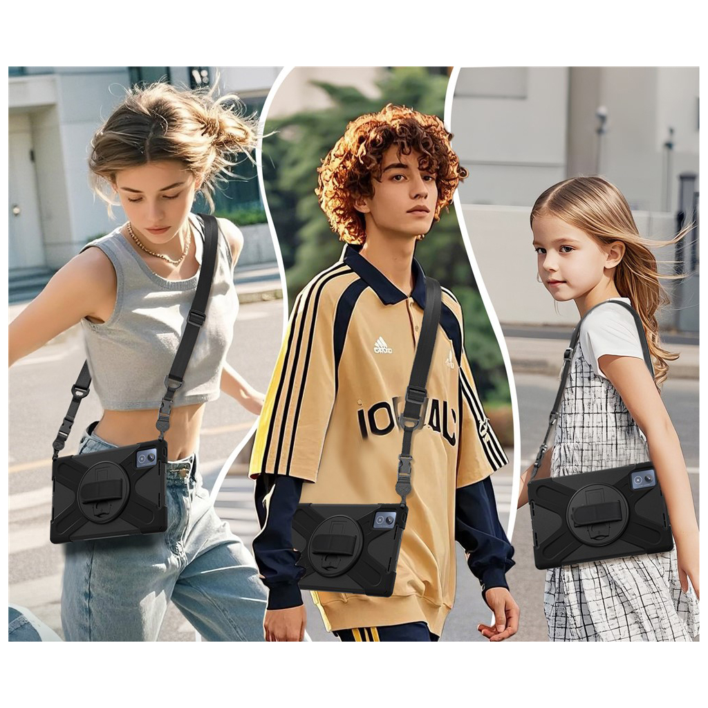 Чохол до планшета BeCover Heavy Duty Lenovo Tab K11 Plus TB-352F 11.45" Black (713635) - зображення 6