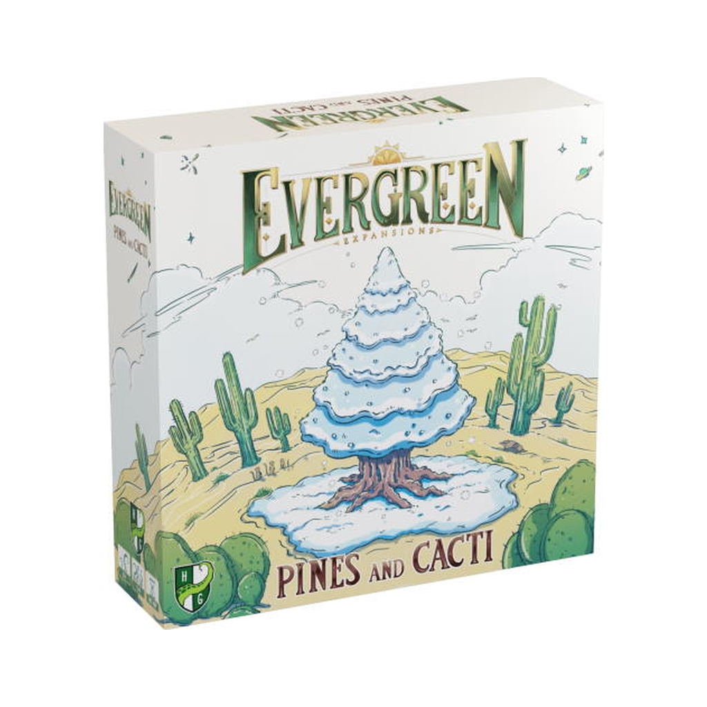 Настільна гра Games 7 Days Evergreen: сосни та кактуси (Evergreen: Pines and Cacti) (англ.) + QR-код на укр. правила (HG171) - зображення 1