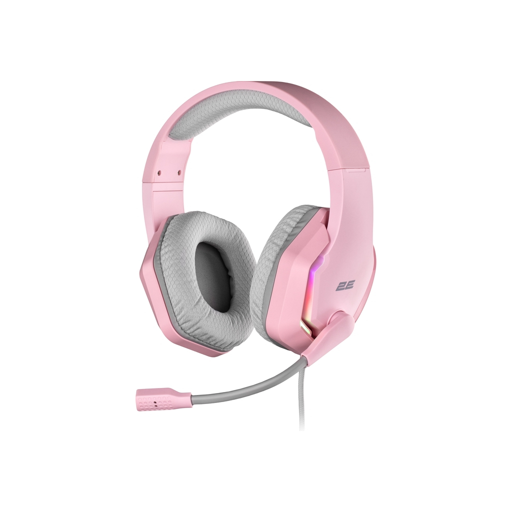 Навушники 2E Gaming HG315 RGB USB 7.1 Pink (2E-HG315PK-7.1) - зображення 2