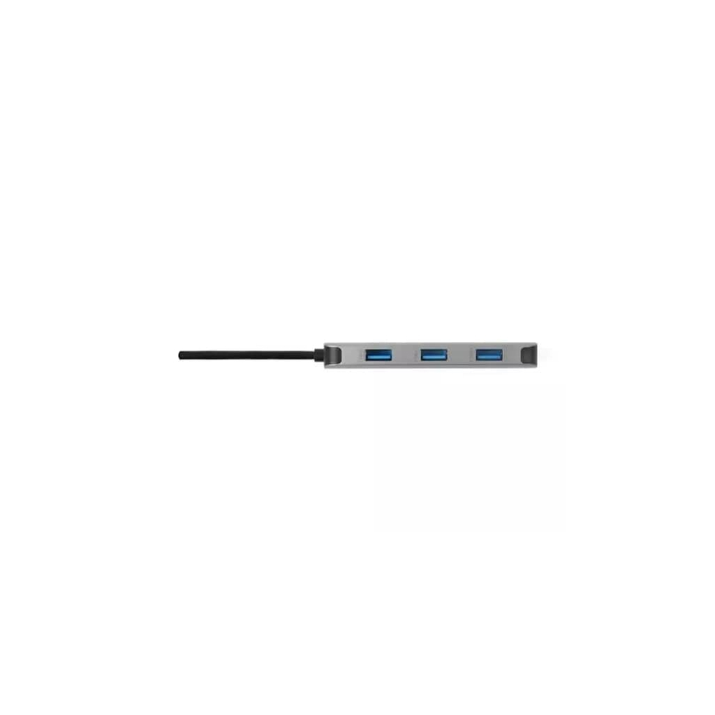 Концентратор Acer USB-C 7-in-1 3xUSB 3.2 + HDMI + USB-C + PD + SD gray (HP.DSCAB.018) - зображення 3