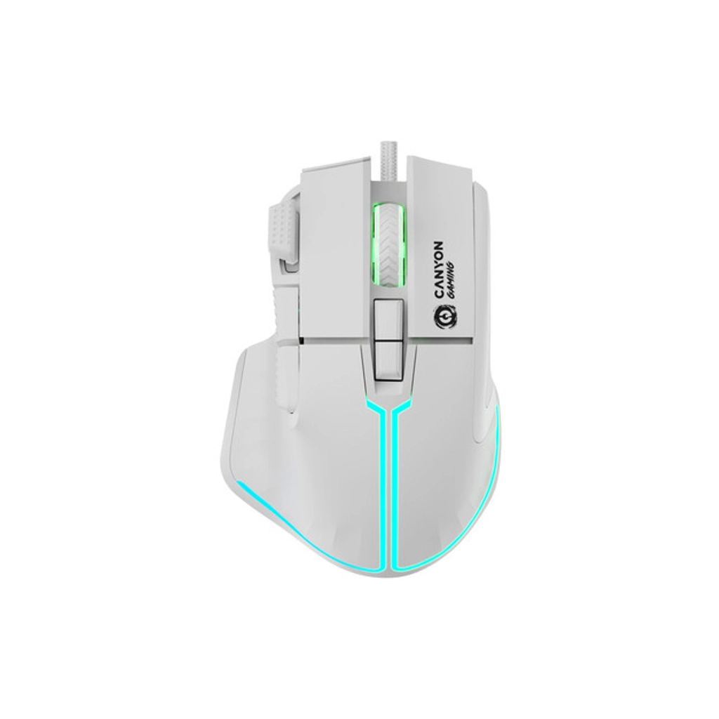Мишка Canyon Fortnax GM-636 RGB USB White (CND-SGM636W) - зображення 1