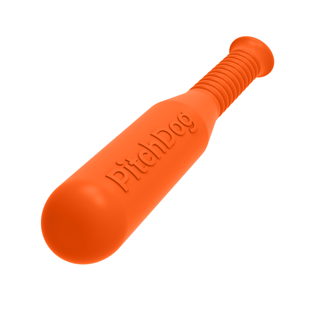 Іграшка для собак PitchDog Бита для апортировки Д 35 см помаранчева (62404) - зображення 2