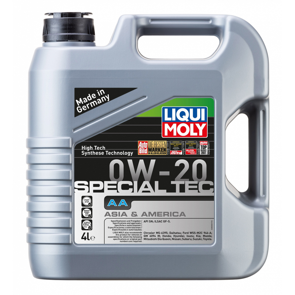 Моторна олива Liqui Moly Special Tec AA 0W-20 4л (9705) - зображення 1