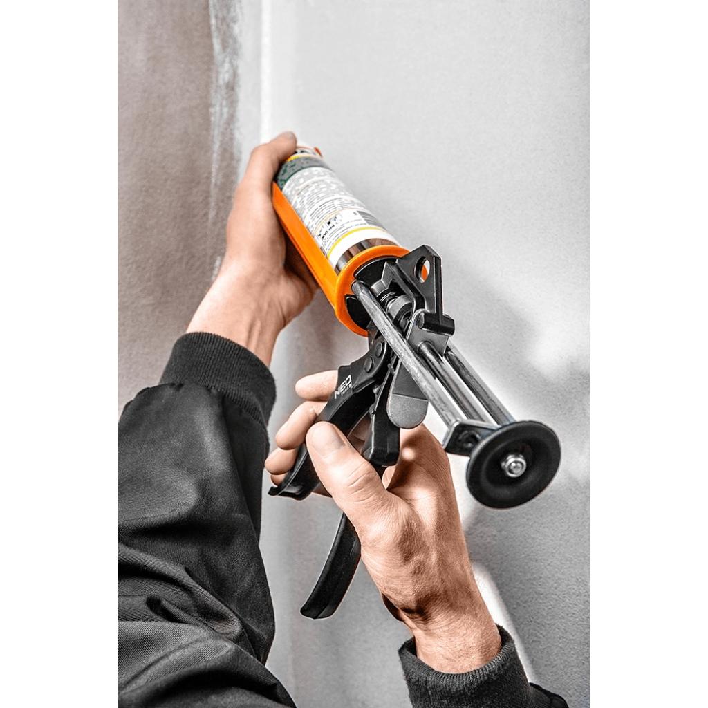Пістолет для герметика Neo Tools 240 мм, металл 1,7 мм. (61-004) - зображення 2