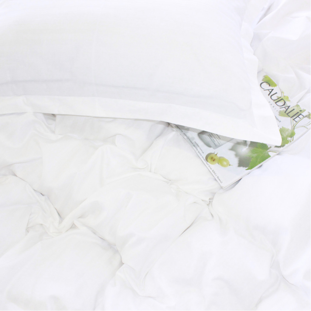 Постільна білизна MirSon Satin Stripe 30-0001 White 160х220 Сімейний (2200005245712) - зображення 6