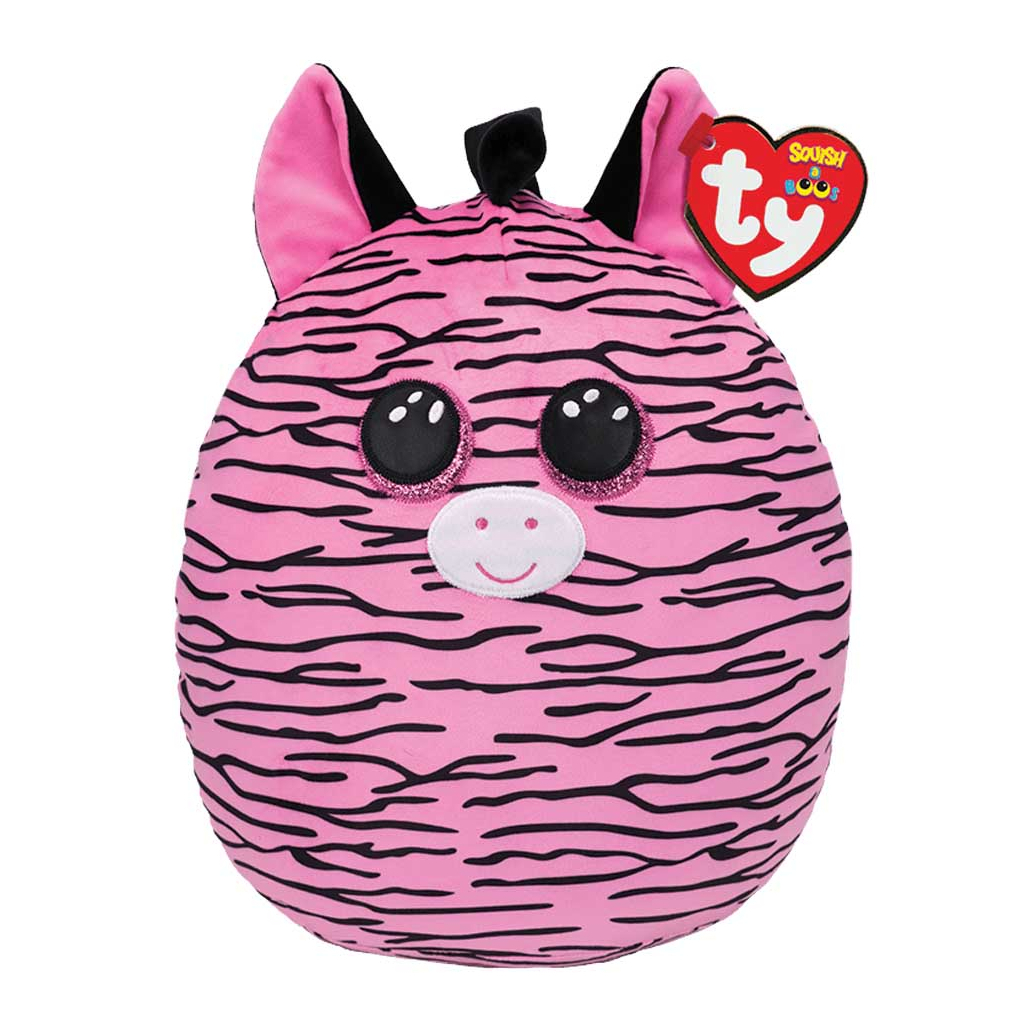 М'яка іграшка Ty Squish-a-Boos Зебра Zoey 20 см (39294) - зображення 1
