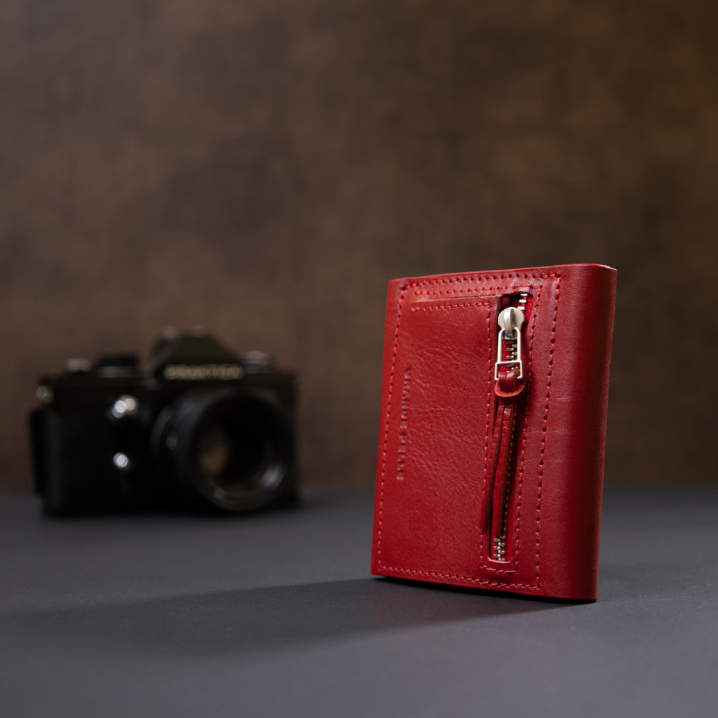 Гаманець Grande Pelle Червоний (11365) - зображення 8