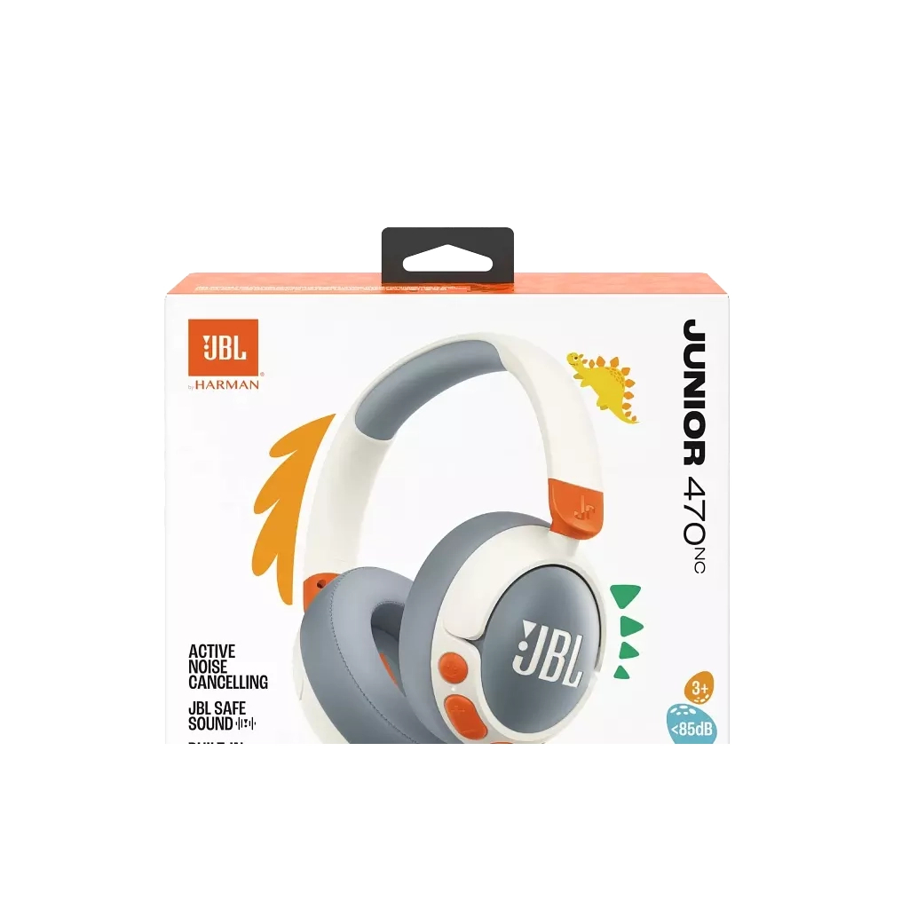 Навушники JBL JR 470 NC White (JBLJR470NCWHT) - зображення 8
