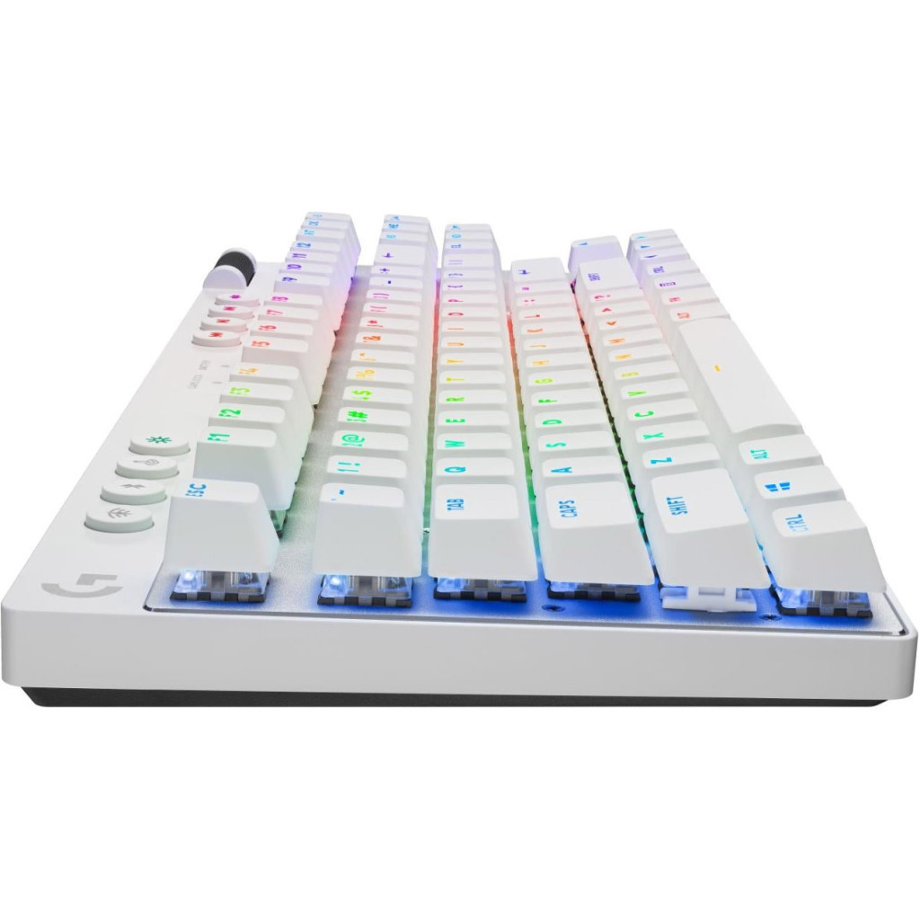 Клавіатура Logitech G PRO X TKL Lightspeed Tactile USB UA White (920-012148) - зображення 5