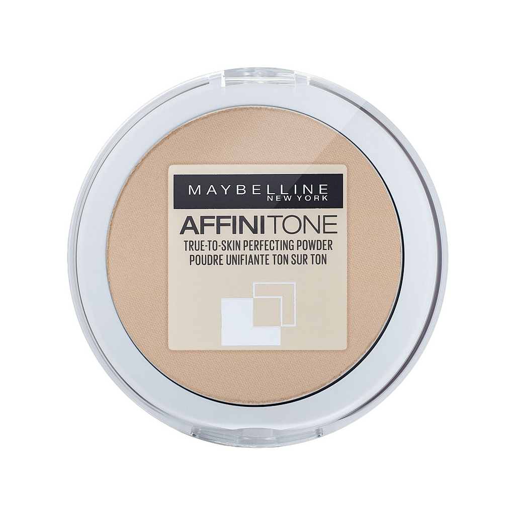 Пудра для обличчя Maybelline New York Affinitone 24 - Золотисто-бежевий (3600530559015) - зображення 1