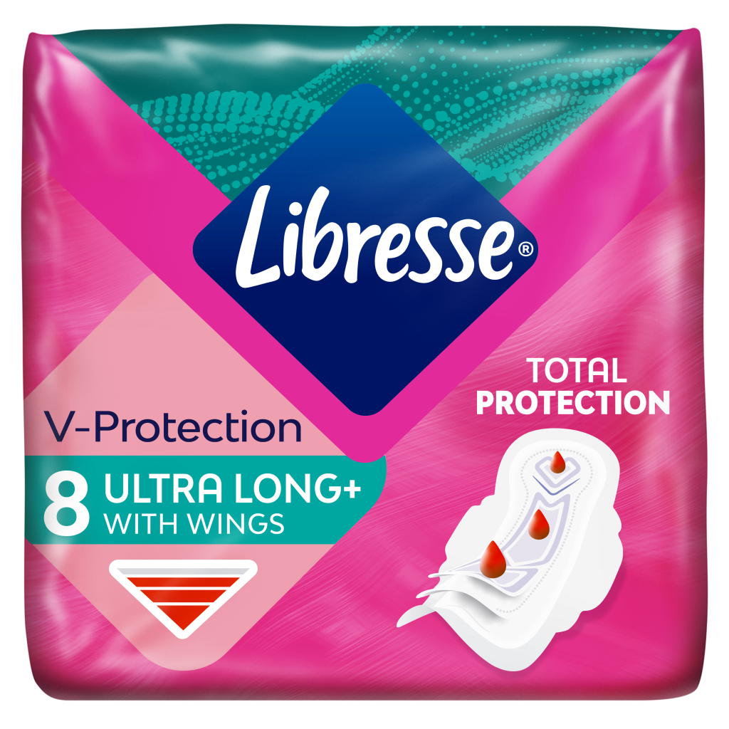 Гігієнічні прокладки Libresse Ultra Super Soft 8 шт (7322540388480) - изображение 1