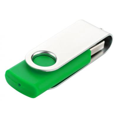 USB флеш накопичувач eXceleram 16GB P1 Series Silver/Green USB 2.0 (EXP1U2SIGR16) - зображення 6