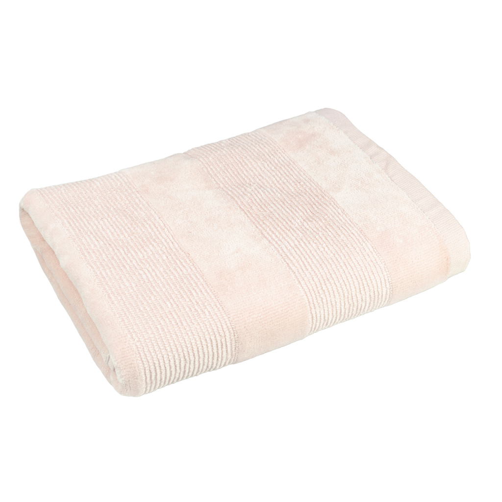 Рушник Home Line махровий Рів'єра світло-рожевий 50х90 см (147620) - зображення 1