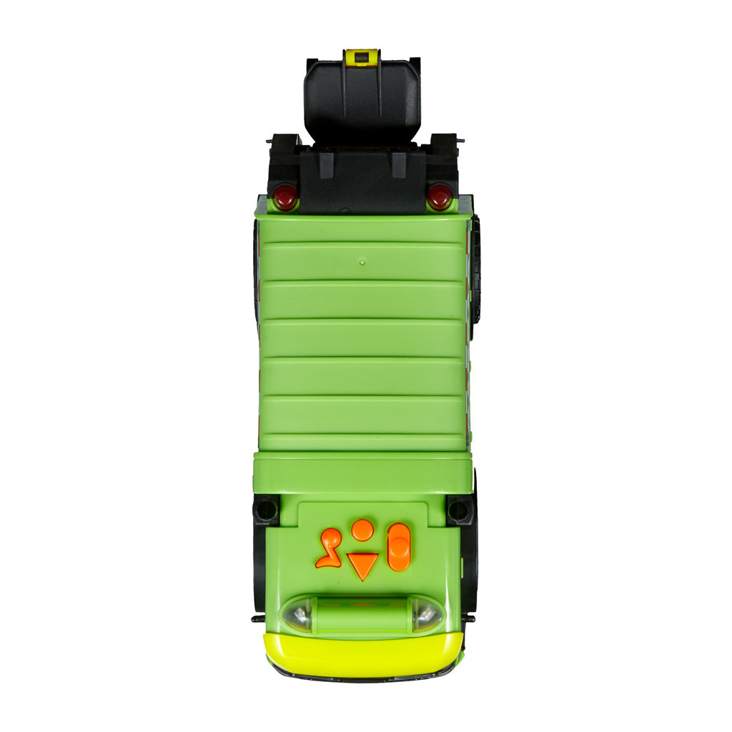 Машина Road Rippers City service fleet Сміттєвоз зелена моторизована (20191) - зображення 3