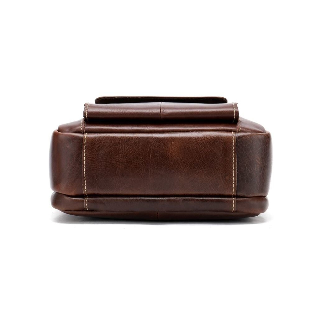 Сумка Vintage Шкіряна Коричнева (14835) - зображення 6