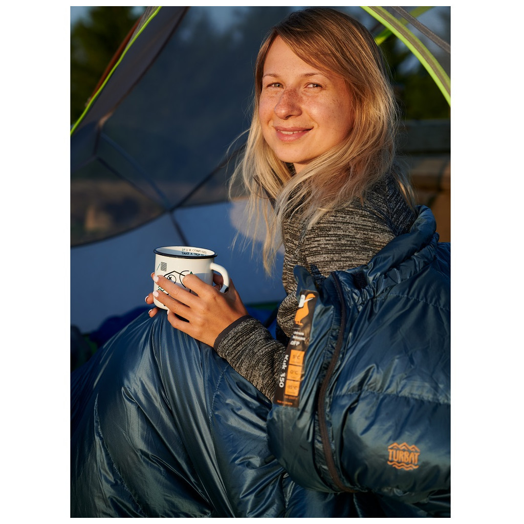 Спальний мішок Turbat Kuk пуховий 500 blue 195 см (012.005.0348) - зображення 11