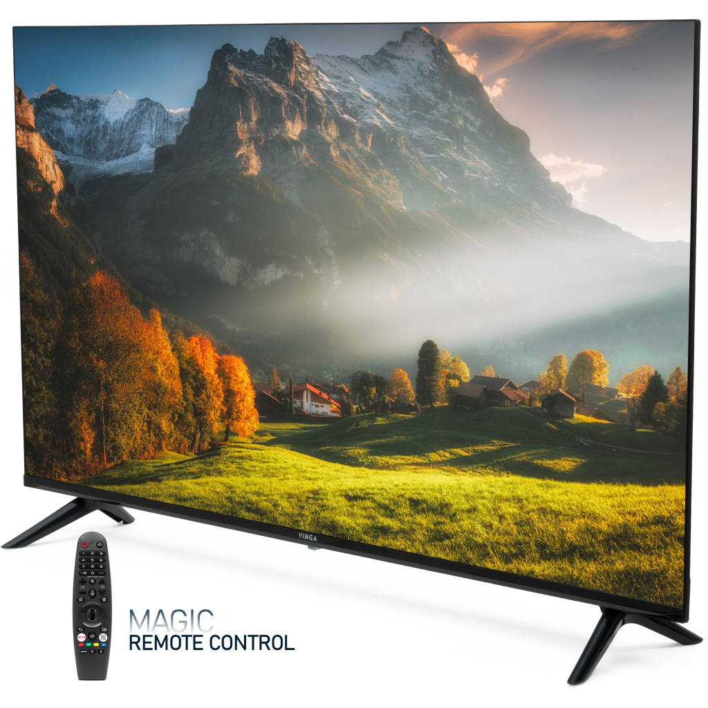 Телевізор Vinga S55UHD25BWEB - зображення 3