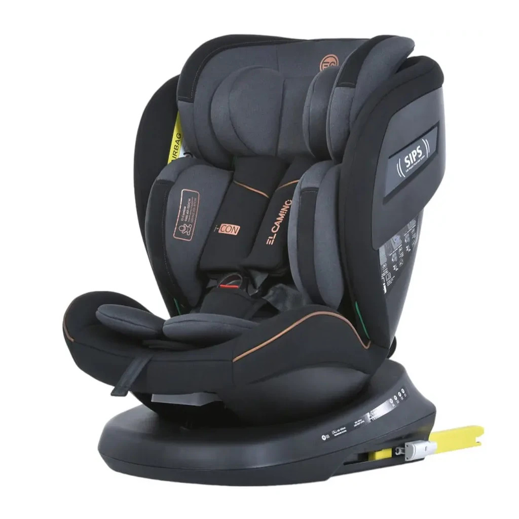Автокрісло El Camino I-CON (0-36кг) (ME 1117 melange mid gray) - зображення 1