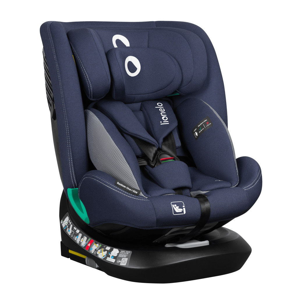 Автокрісло Lionelo Bastiaan One I-size Blue Navy (LO-BASTIAAN ONE I-SIZE BLUE NAVY) - зображення 3