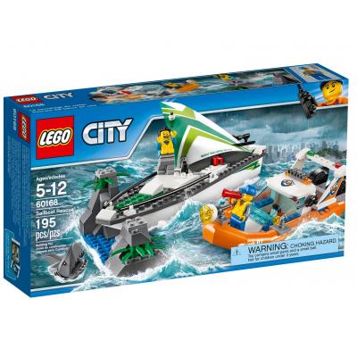 Конструктор LEGO City Операція з порятунку парусного човна (60168) - зображення 1