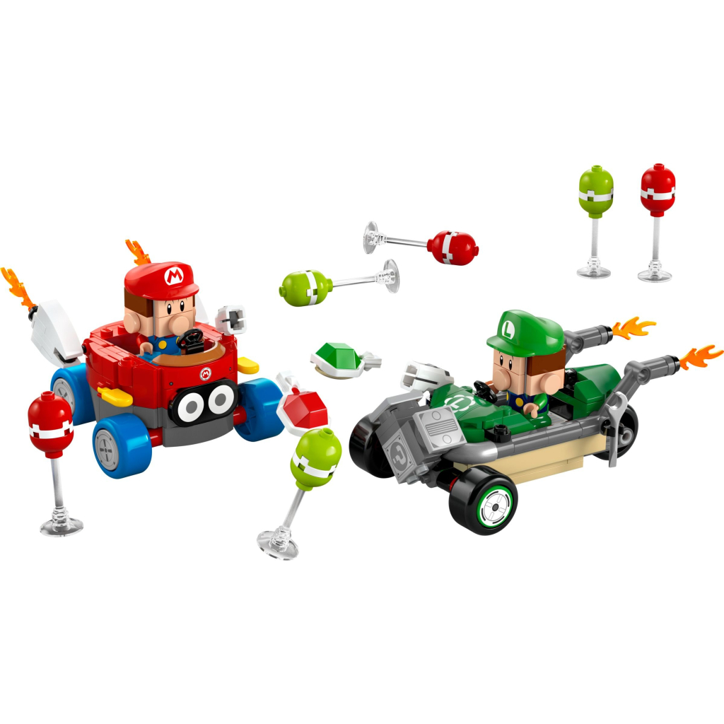Конструктор LEGO Super Mario Mario Kart – Baby Mario vs. Baby Luigi (72034) - зображення 2