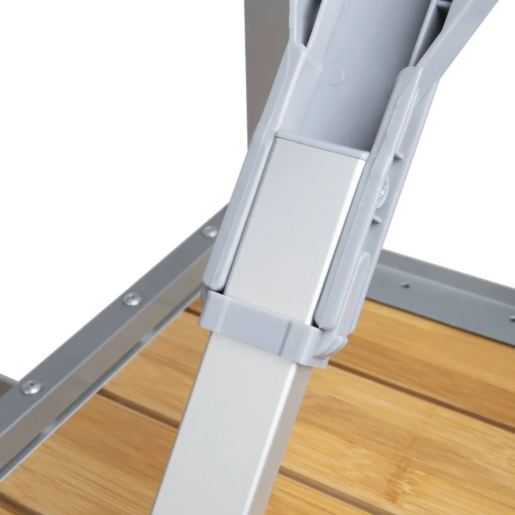 Туристичний стіл Bo-Camp Bamboo Brown/Silver (1404800) - зображення 8