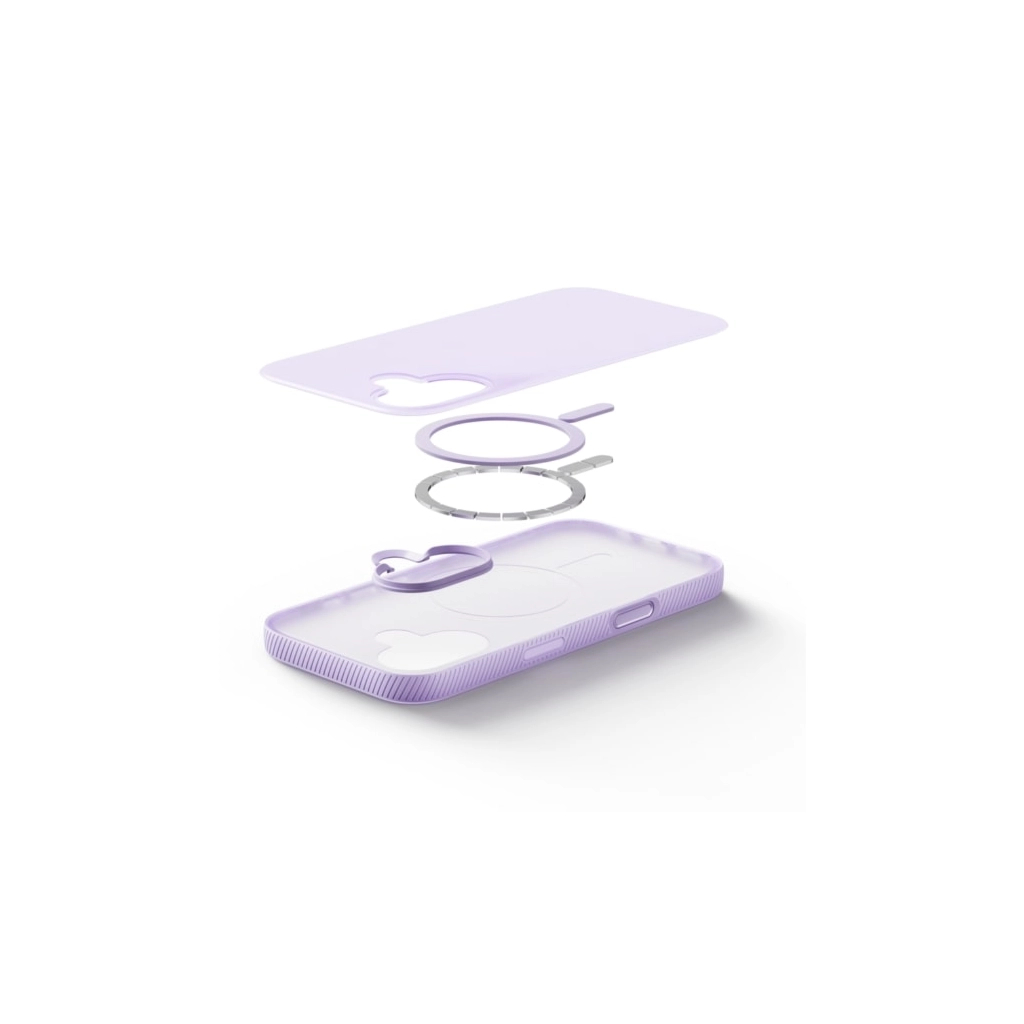 Чохол до мобільного телефона Belkin Magnetic Protective Grip iPhone 17 Lavender (MSA034HQLV) - зображення 8