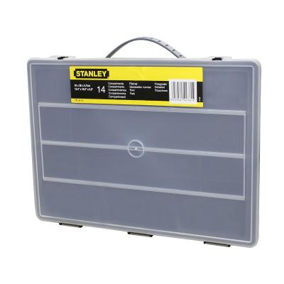 Ящик для інструментів Stanley 160, 14 відділень (340х260х57мм) (1-92-761) - зображення 1