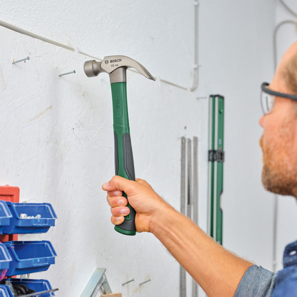 Молоток Bosch слюсарний 450г 33см руків'я скловолокно (1.600.A02.ZA2) - зображення 5