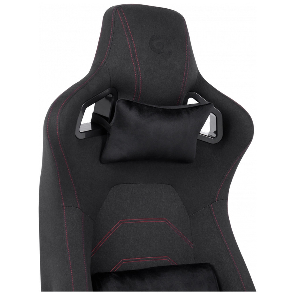 Крісло ігрове GT Racer X-8004 Black (X-8004 Fabric Black) - зображення 10