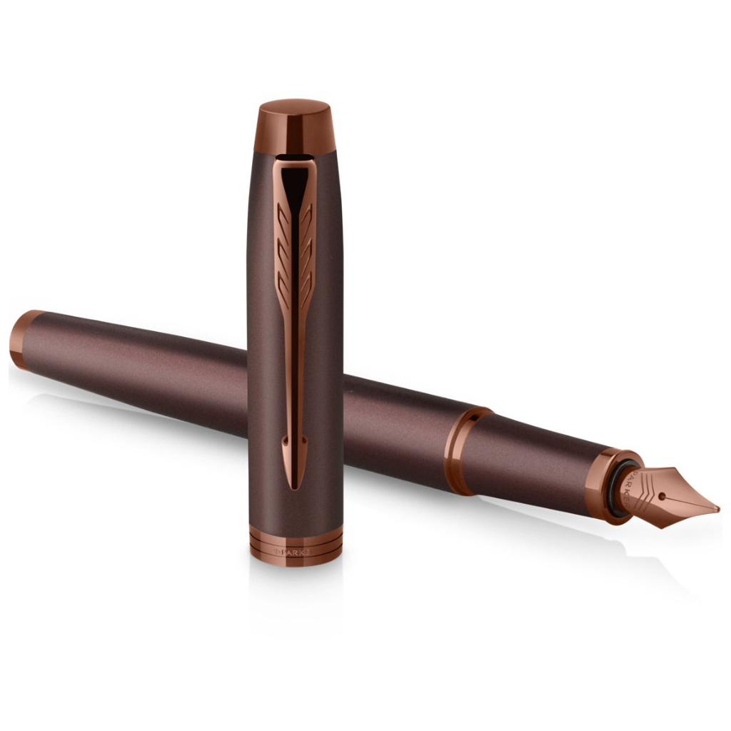 Ручка пір'яна Parker IM 17 Professionals Monochrome Burgundy  FP F (28 311) - зображення 3