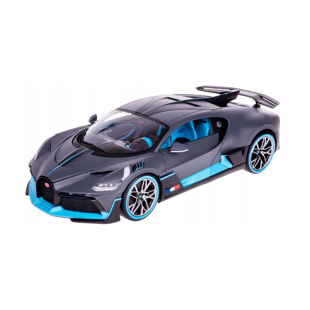 Машина Bburago Bugatti Divo Темно-сіра 118 (18-11045DG) - зображення 1