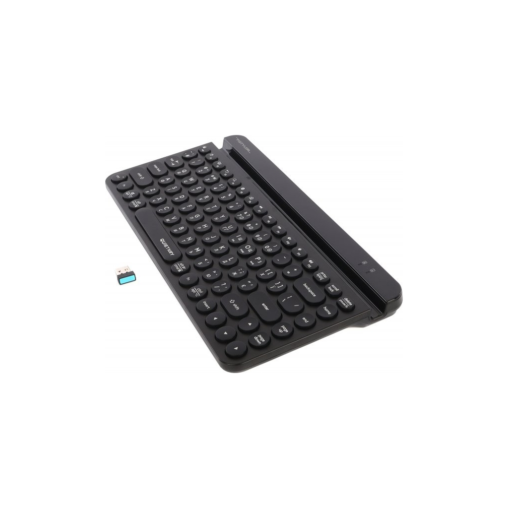 Клавіатура A4Tech FBK30 Wireless/Bluetooth Black (4711421972499) - зображення 5