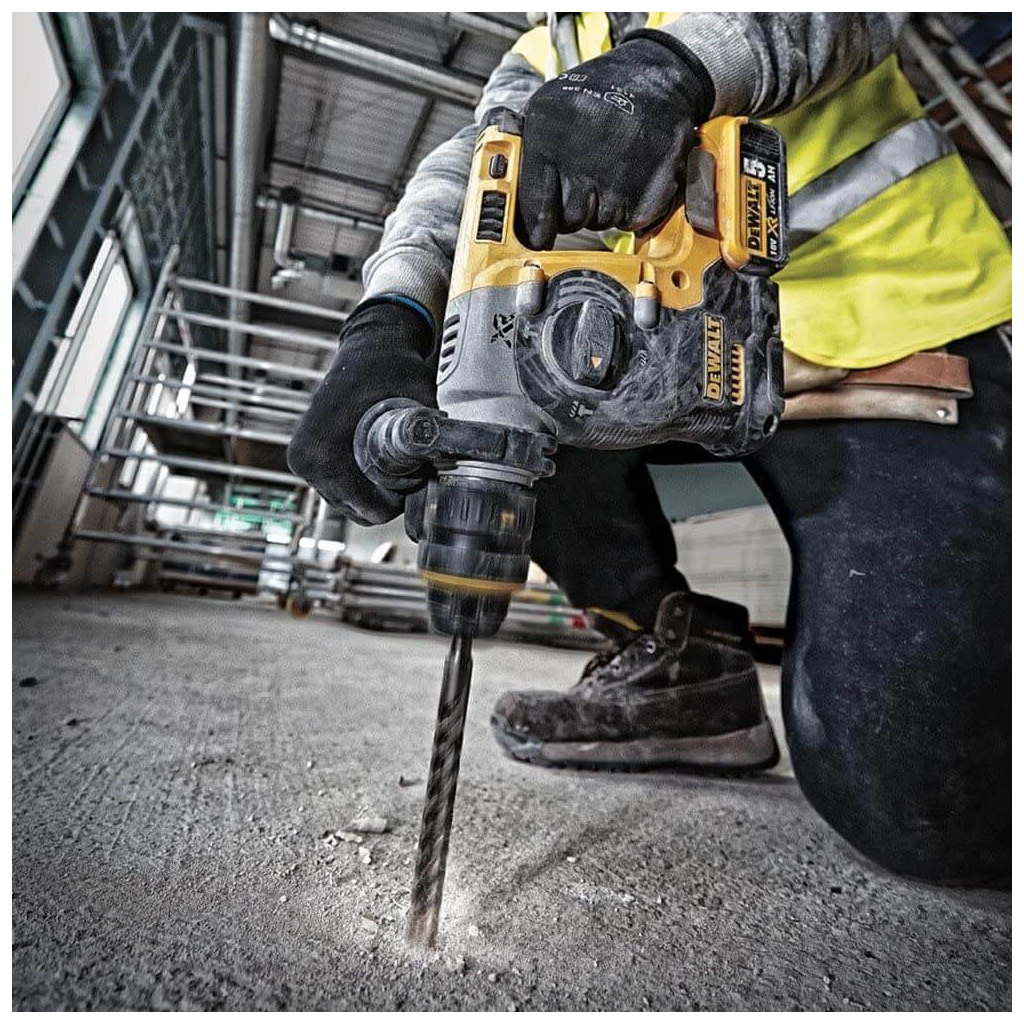 Перфоратор DeWALT SDS-Plus, 18V, 2.1 Дж, 3 режима, TSTAK (DCH273NT) - зображення 5