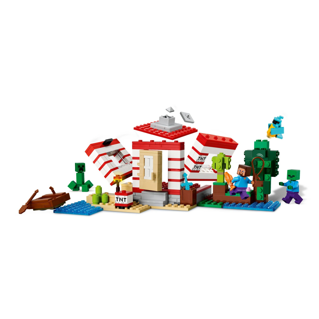 Конструктор LEGO Minecraft Будинок із вибухівки в джунглях (21275) - зображення 4
