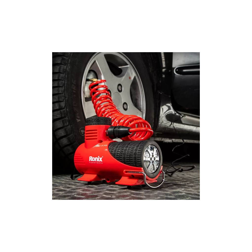 Автомобільний компресор Ronix 12В, 100 PSI, 7 бар (RH-4264) - зображення 12