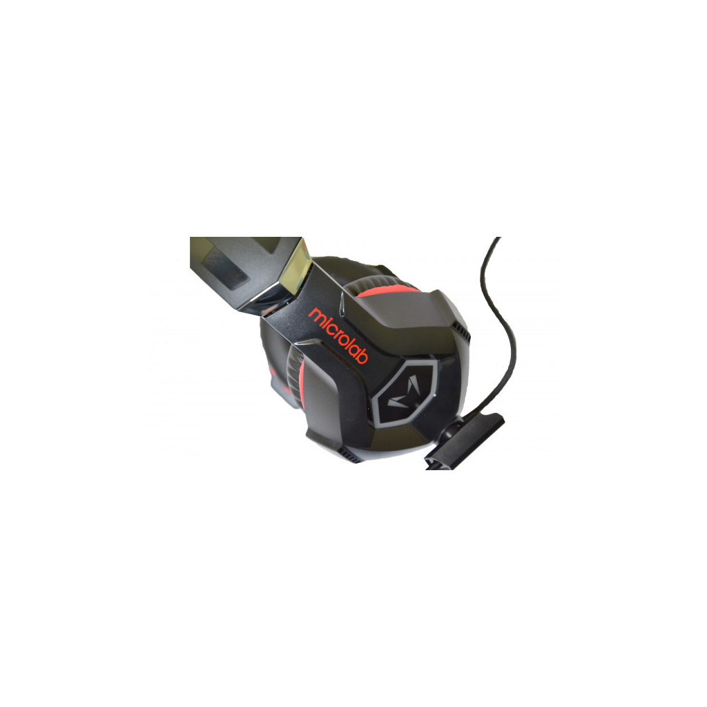 Навушники Microlab G7 Black-Red (G7_b+r) - зображення 6